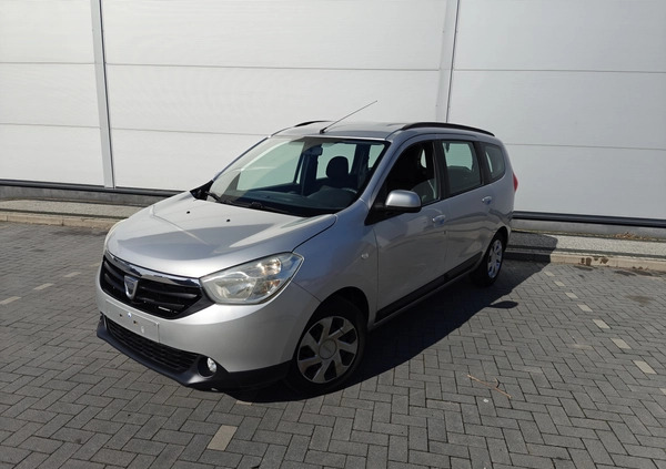 Dacia Lodgy cena 22900 przebieg: 187200, rok produkcji 2012 z Mońki małe 704